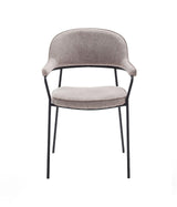 Nuuk Eetkamerstoel - Set van 2 - Zand - Eetkamerstoelen - Rebellenclub
