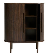 Skarn Wandkast - 118 x 100 cm - Mokka - - Rebellenclub