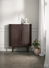 Skarn Wandkast - 118 x 100 cm - Mokka - - Rebellenclub