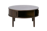 Skarn Salontafel - ø85 cm - Mokka