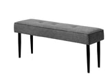Ylona Eetkamerbank - 140 x 36 - Grijs - Eetkamerbanken - Rebellenclub