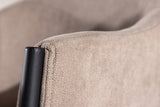 Afi Eetkamerstoel - set van 2 - Beige Velours - Eetkamerstoelen - Rebellenclub