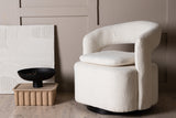 Akando Fauteuil - Wit Bouclé - Fauteuils - Rebellenclub