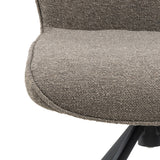 Arne Eetkamerstoel - Set van 2 - Taupe Bouclé - Eetkamerstoelen - Rebellenclub