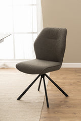 Arne Eetkamerstoel - Set van 2 - Taupe Bouclé - Eetkamerstoelen - Rebellenclub