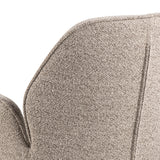 Arne Eetkamerstoel met Arm - Beige Bouclé - Eetkamerstoelen - Rebellenclub