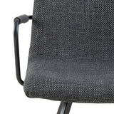 Aroa Eetkamerstoel - Set van 2 - Donker Grijs - Eetkamerstoelen - Rebellenclub