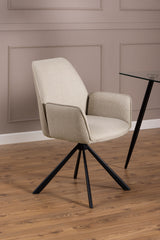 Aske Eetkamerstoel - Set van 2 - Beige - Eetkamerstoelen - Rebellenclub