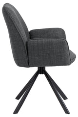 Aske Eetkamerstoel - Set van 2 - Donker Grijs - Eetkamerstoelen - Rebellenclub