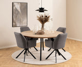 Aske Eetkamerstoel - Set van 2 - Licht Grijs - Eetkamerstoelen - Rebellenclub