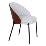 Avila Eetkamerstoel - Set Van 2 - Lichtgrijs - Eetkamerstoelen - Rebellenclub