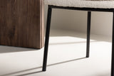 Bala Eetkamerstoel - Set van 2 - Wit Bouclé - Eetkamerstoelen - Rebellenclub