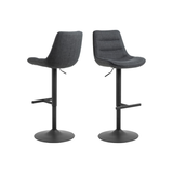 Barkruk Brande - Set Van 2 - Donker Grijs - Barkrukken - Rebellenclub