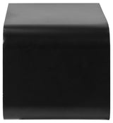 Bath Nachtkastje Ovaal - Zwart met Bamboe Lade - Nachtkastjes - Rebellenclub