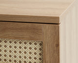 Berley Dressoir met Lades - Eiken met Rattan - Dressoirs - Rebellenclub