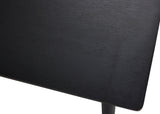 Berley Eetkamertafel - 140 x 85 cm - Zwart - Eetkamertafels - Rebellenclub