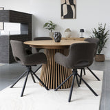 Blidö Eetkamertafel - Eiken - Eetkamertafels - Rebellenclub