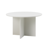 Brota Eetkamertafel - ø110 cm - Greige - Eetkamertafels - Rebellenclub