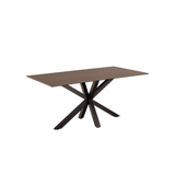 Cardiff Eetkamertafel - 160 x 90cm - Bruin Keramiek - Eetkamertafels - Rebellenclub