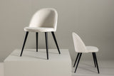 Carzorla Eetkamerstoel - Set van 2 - Wit - Eetkamerstoelen - Rebellenclub