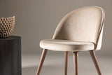 Cazorla eetkamerstoel - Set van 2 - Beige - Eetkamerstoelen - Rebellenclub