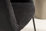 Cerreto Eetkamerstoel - Zwart - Eetkamerstoelen - Rebellenclub