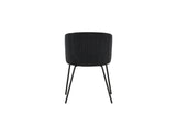 Cerreto Eetkamerstoel - Zwart - Eetkamerstoelen - Rebellenclub