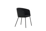 Cerreto Eetkamerstoel - Zwart - Eetkamerstoelen - Rebellenclub