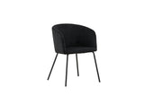 Cerreto Eetkamerstoel - Zwart - Eetkamerstoelen - Rebellenclub