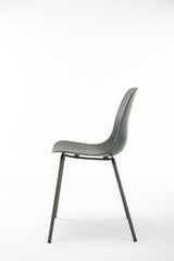 Cusco Eetkamerstoel - Set van 4 - Olijf - Eetkamerstoelen - Rebellenclub