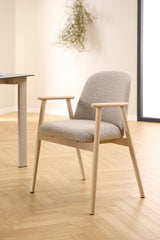 Dalarna Eetkamerstoel - Set Van 2 - Beige - Eetkamerstoelen - Rebellenclub