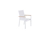 Darmaris Tuinstoel - Set van 2 - Wit - Tuinstoelen - Rebellenclub