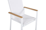 Darmaris Tuinstoel - Set van 2 - Wit - Tuinstoelen - Rebellenclub