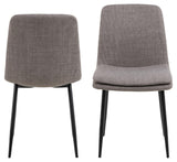 Eetkamerstoel Alesund - Set van 4 - Taupe - Eetkamerstoelen - Rebellenclub