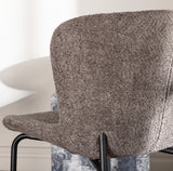 Eetkamerstoel Drammen - Donkergrijs - Set van 2 - Eetkamerstoelen - Rebellenclub