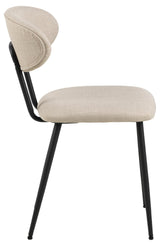 Eetkamerstoel Forshaga - Set van 2 - Beige - Eetkamerstoelen - Rebellenclub
