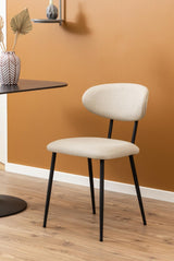 Eetkamerstoel Forshaga - Set van 2 - Beige - Eetkamerstoelen - Rebellenclub