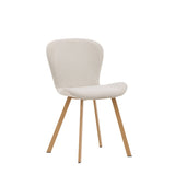 Eetkamerstoel Nesna - Set van 2 - Beige - Eetkamerstoelen - Rebellenclub