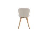Eetkamerstoel Nesna - Set van 2 - Beige - Eetkamerstoelen - Rebellenclub