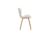 Eetkamerstoel Nesna - Set van 2 - Beige - Eetkamerstoelen - Rebellenclub