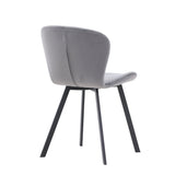 Eetkamerstoel Nesna - Set van 2 - Grijs - Eetkamerstoelen - Rebellenclub