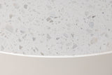 Voldby Eetkamertafel - Ø106 cm - Terazzo Wit - Eetkamertafels - Rebellenclub