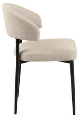 Eldor Eetkamerstoel - Set van 2 - Beige - Eetkamerstoelen - Rebellenclub