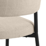 Eldor Eetkamerstoel - Set van 2 - Beige - Eetkamerstoelen - Rebellenclub
