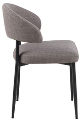 Eldor Eetkamerstoel - Set van 2 - Licht Grijs Bruin - Eetkamerstoelen - Rebellenclub