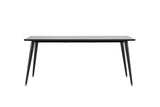 Eos Eetkamertafel - 180 X 90cm - Zwart - Eetkamertafels - Rebellenclub