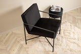 Estiva Fauteuil - Zwart Fluweel - Fauteuils - Rebellenclub