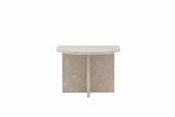Eves Salontafel Set - 60 x 60 cm - Beige Marmerlook - Salontafels - Rebellenclub