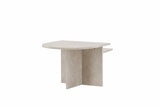Eves Salontafel Set - 60 x 60 cm - Beige Marmerlook - Salontafels - Rebellenclub