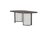 Fiorita Eetkamertafel - 220 x 110 cm - Walnoot - Eetkamertafels - Rebellenclub